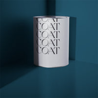 Dark Grey Blue Sample Sample called The Establishment Sample by COAT Paints the eco friendly paint company