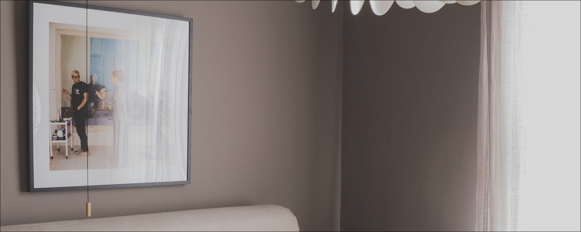 Deep Taupe Sample Sample called Cold Brew Sample by COAT Paints the eco friendly paint company