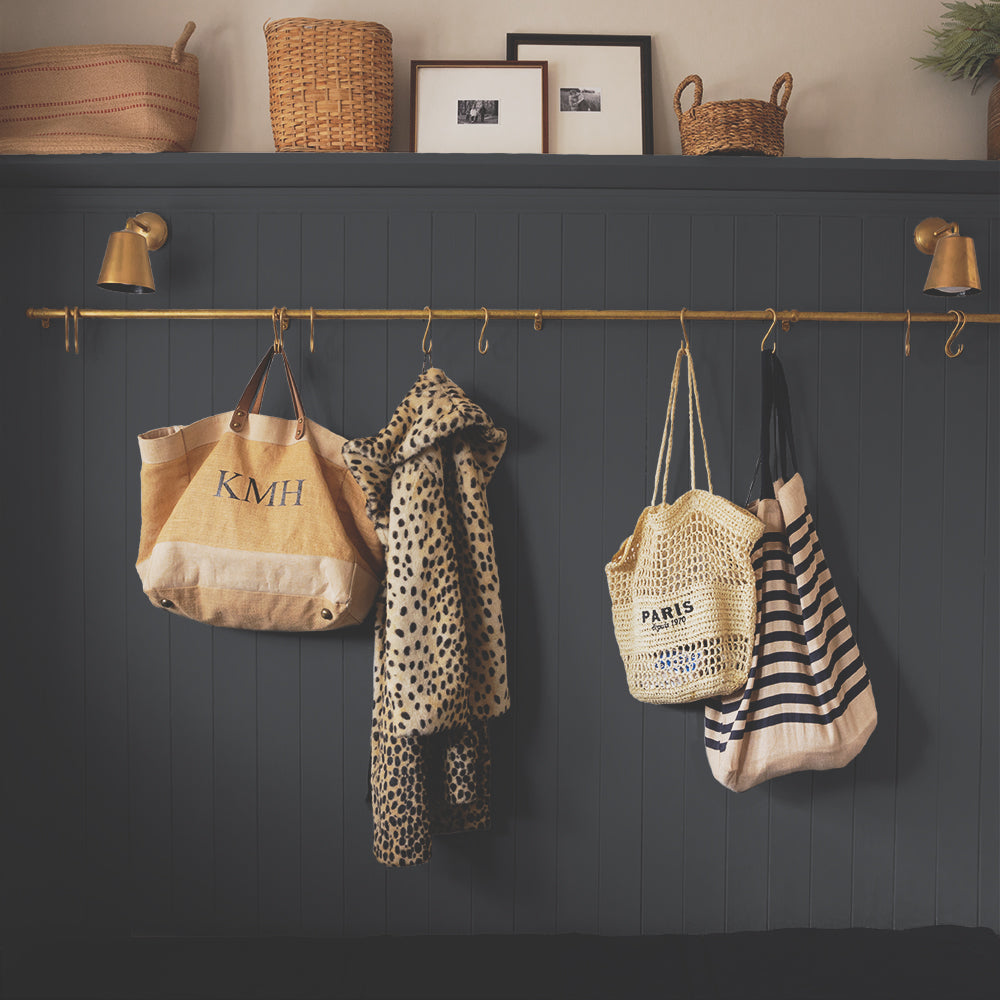 Warm Black paint called The Record Store by COAT Paints the eco friendly paint company