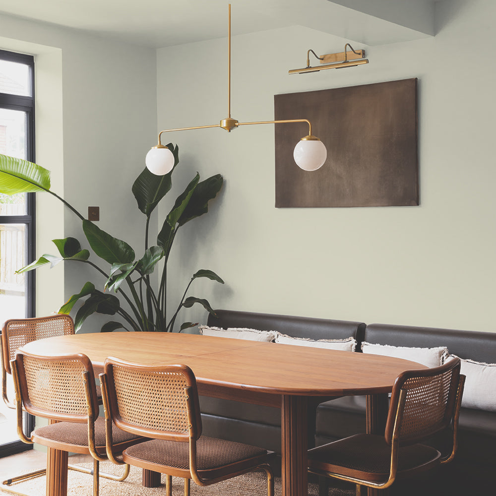Light Green Beige paint called Bookstore by COAT Paints the eco friendly paint company