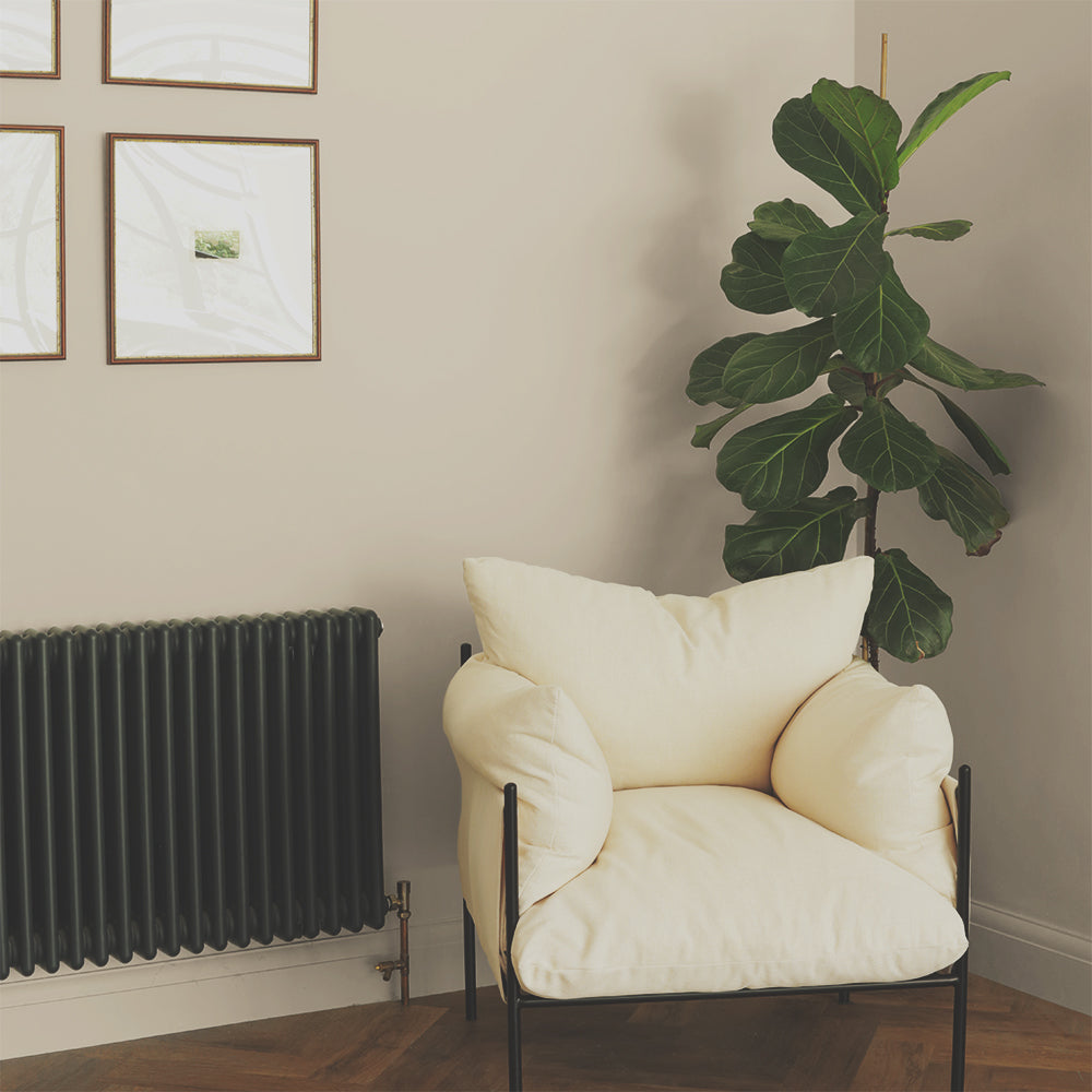 Modern Beige paint called Duvet Day by COAT Paints the eco friendly paint company