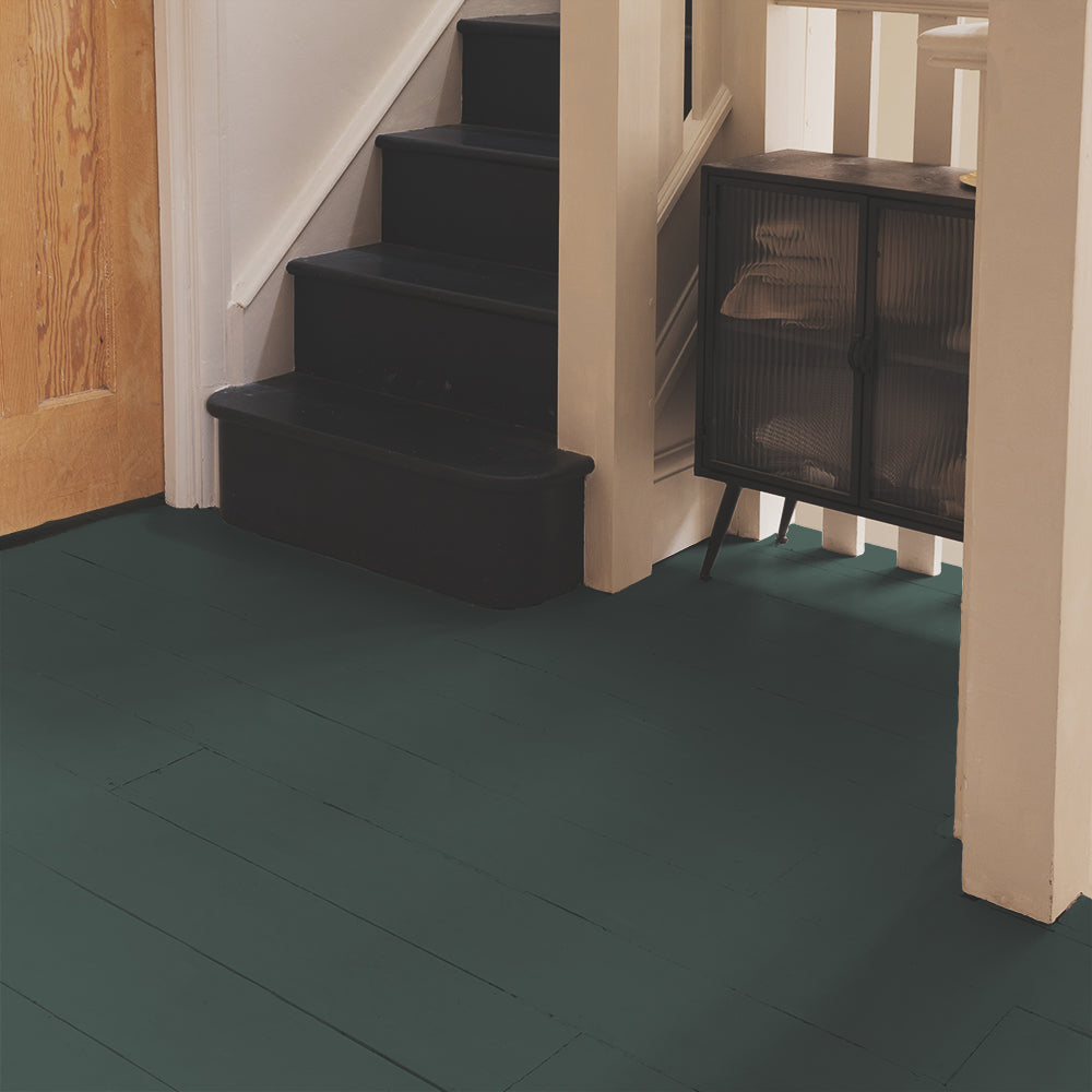 Dark Cool Green paint called Brewer by COAT Paints the eco friendly paint company