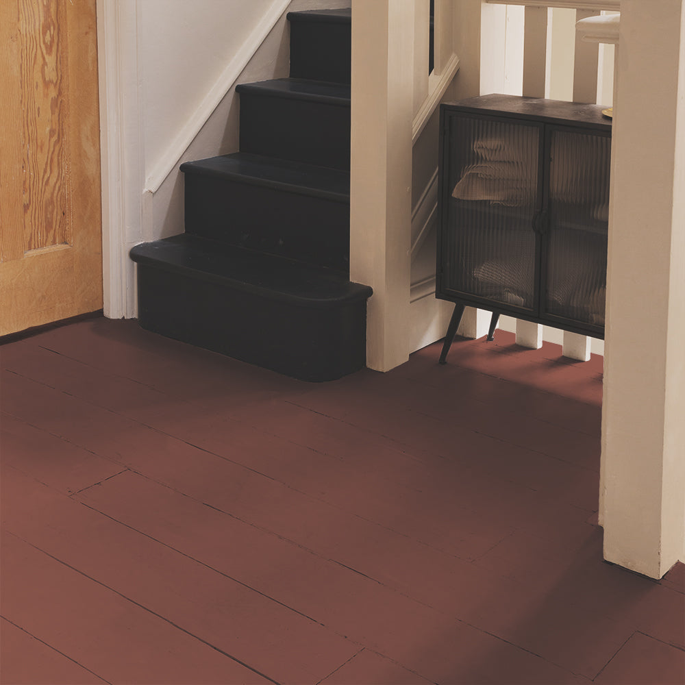 Faded Red Sample Sample called Old street Sample by COAT Paints the eco friendly paint company