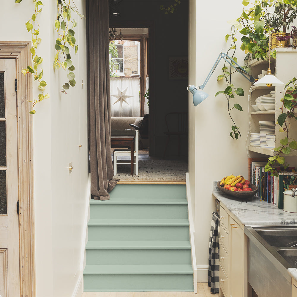 Clean Organic Green paint called Home Grown by COAT Paints the eco friendly paint company