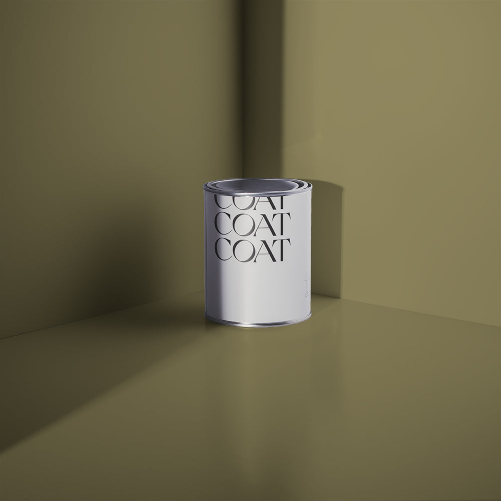 Warm Green Sample Sample called Pan Sample by COAT Paints the eco friendly paint company