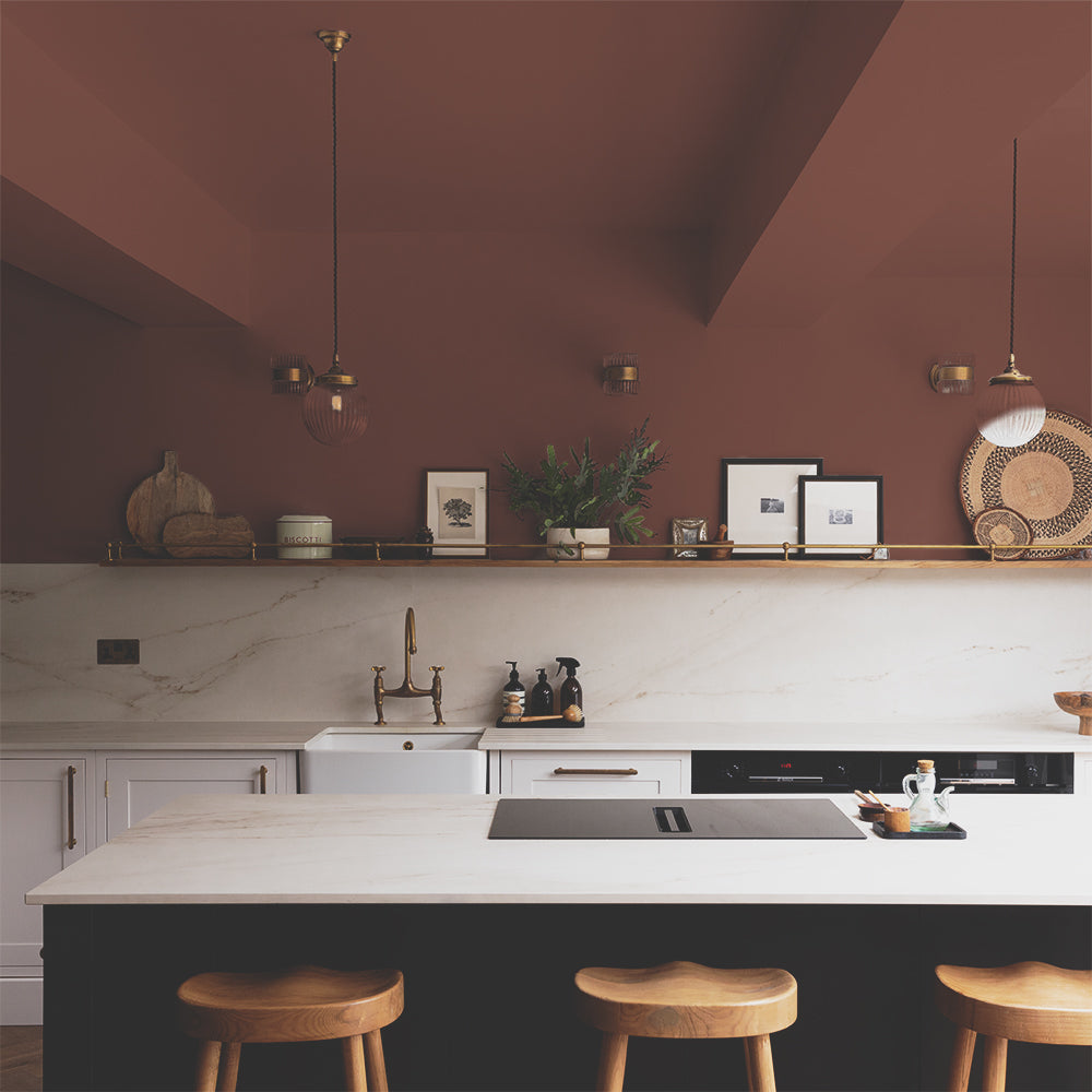 Faded Red paint called Old Street by COAT Paints the eco friendly paint company
