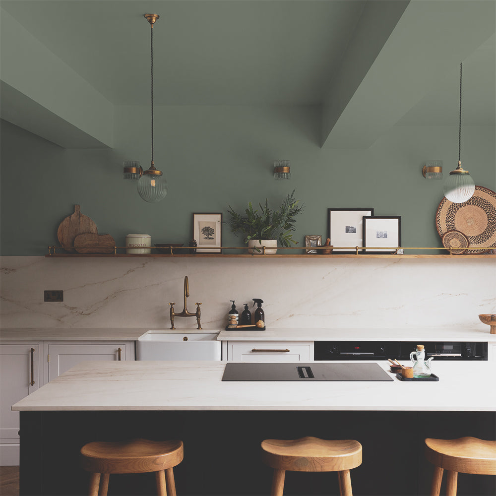 Sage Green paint called Park Life by COAT Paints the eco friendly paint company