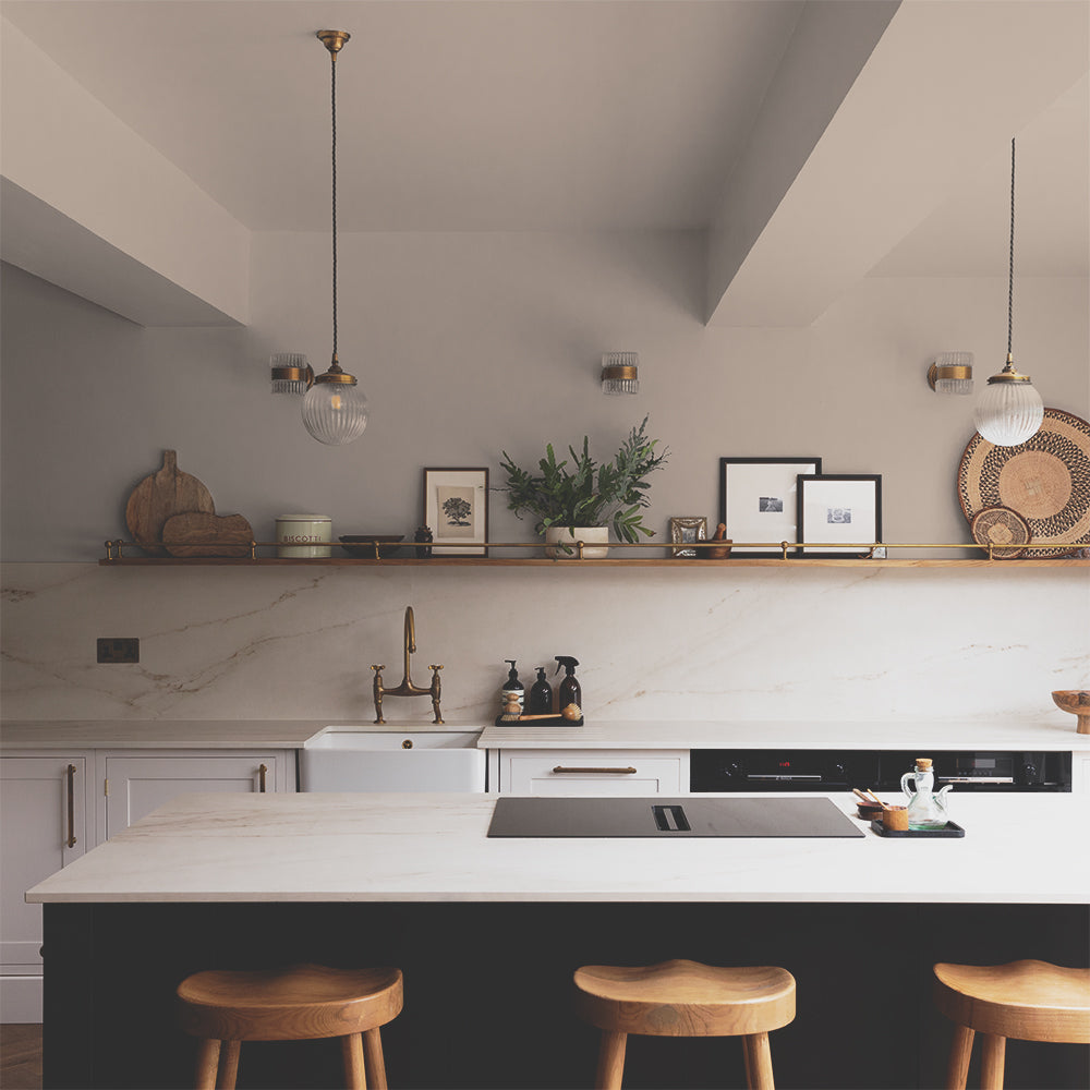 Warm Taupe paint called Sunday Soul by COAT Paints the eco friendly paint company