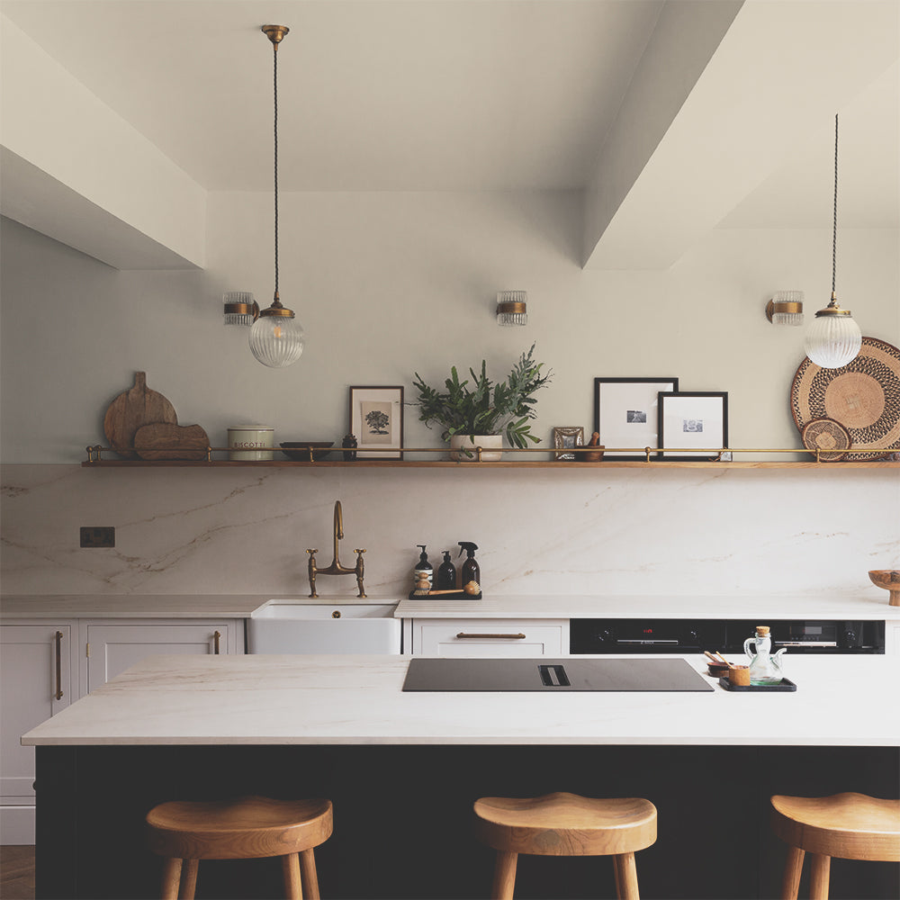 Light Greige paint called Tuesday's Child by COAT Paints the eco friendly paint company