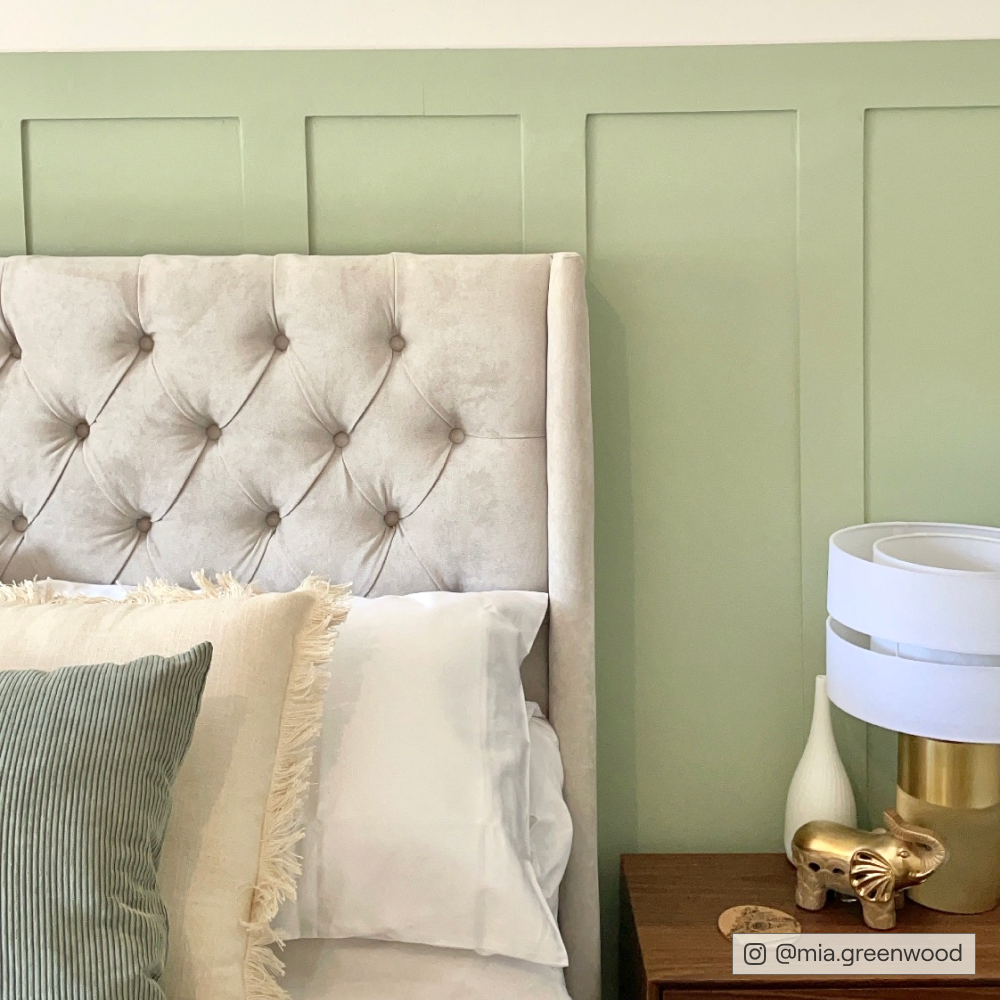 Clean Organic Green paint called Home Grown by COAT Paints the eco friendly paint company