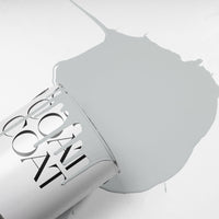 Medium warm grey paint called Are you still watching? by COAT Paints the eco friendly paint company