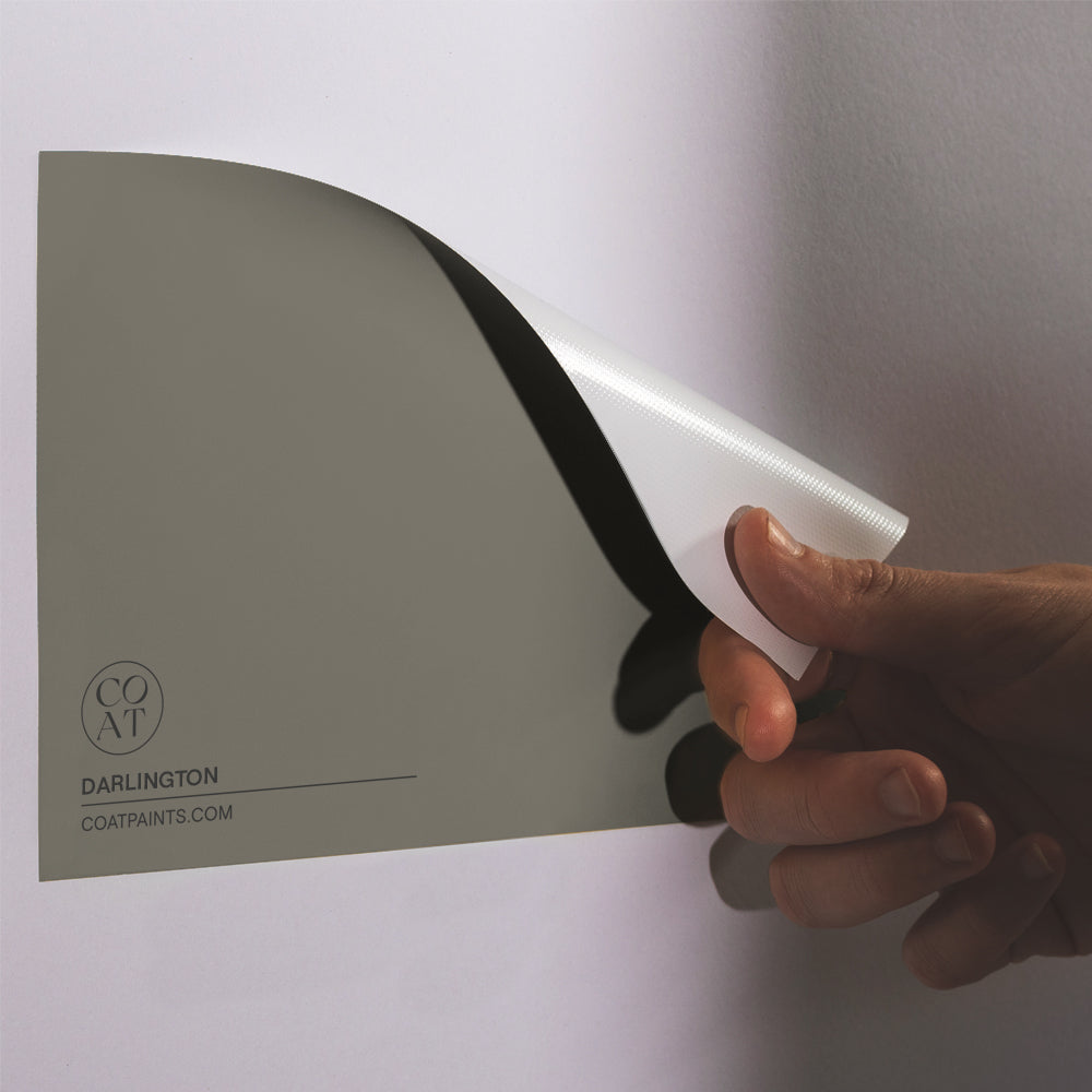 Deep Grey Green Sample Sample called Darlington Sample by COAT Paints the eco friendly paint company