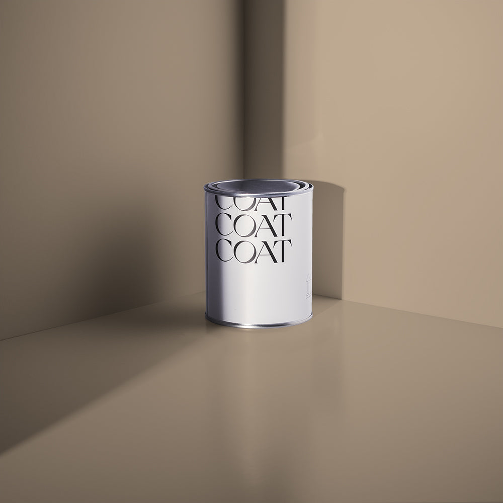 Deep Greige paint called Debate Club by COAT Paints the eco friendly paint company