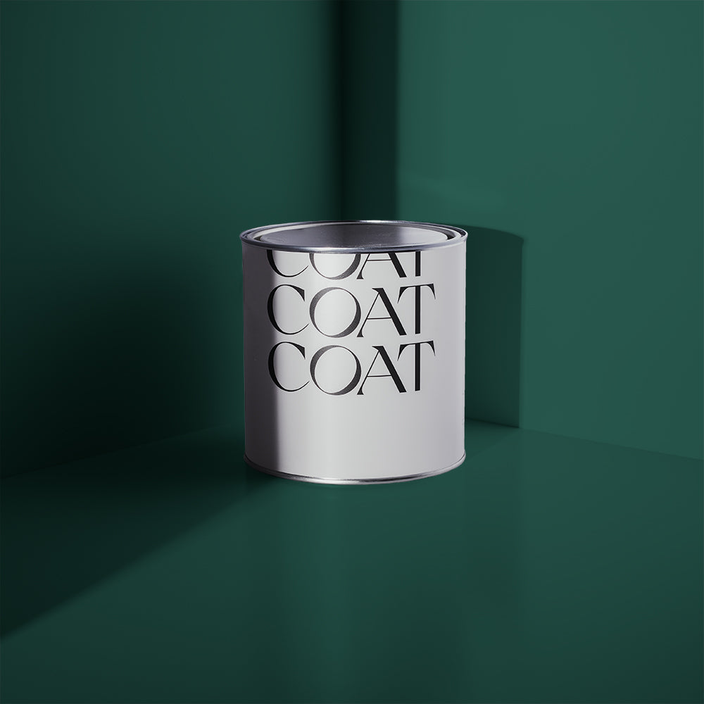 Timeless Dark Green paint called Ditch the Tie by COAT Paints the eco friendly paint company