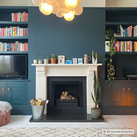 Dark Marine Blue paint called The Drink by COAT Paints the eco friendly paint company