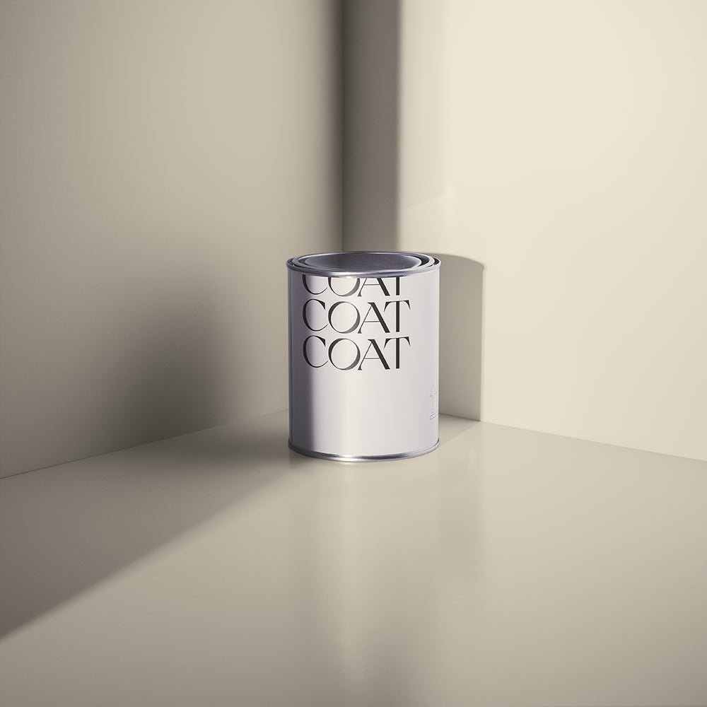 Modern Beige paint called Duvet Day by COAT Paints the eco friendly paint company