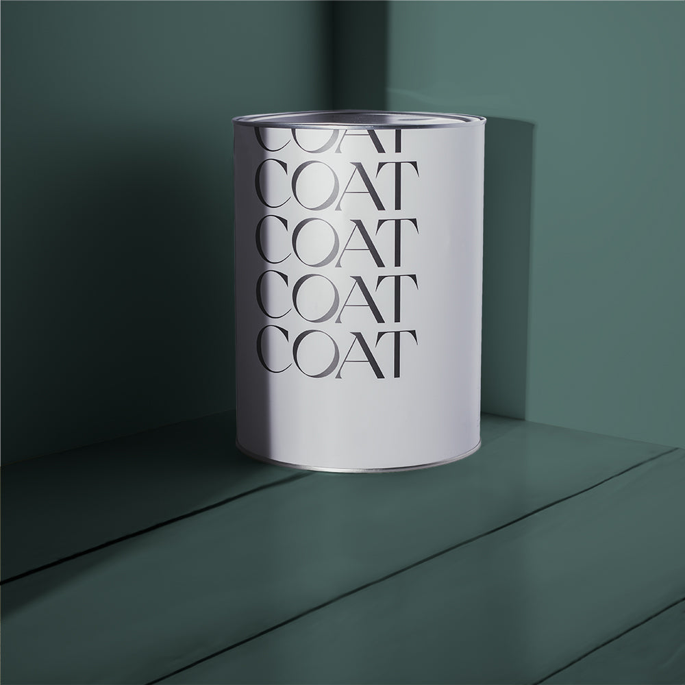 Dark Teal paint called Adulting by COAT Paints the eco friendly paint company