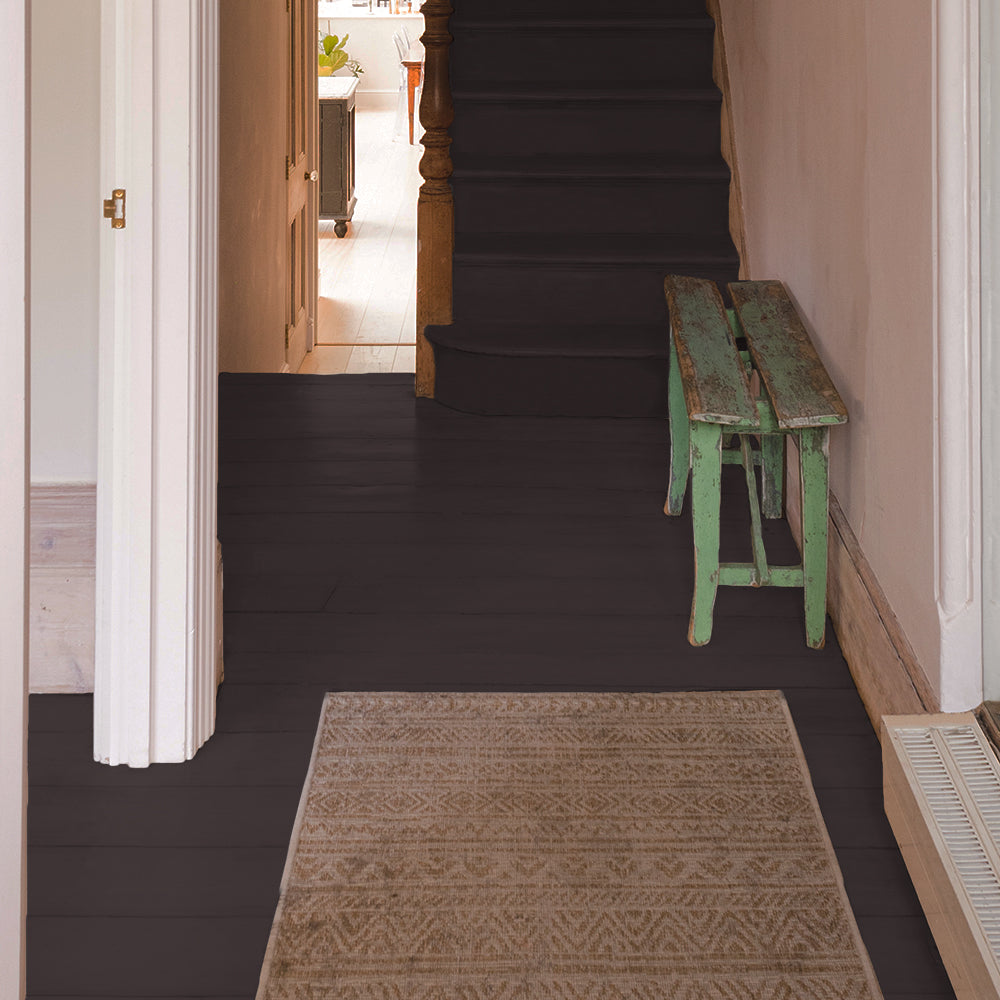 Dark Brown paint called Brasserie Brown by COAT Paints the eco friendly paint company