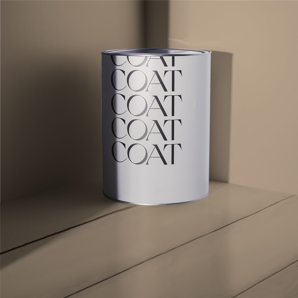 Deep Greige paint called Debate Club by COAT Paints the eco friendly paint company