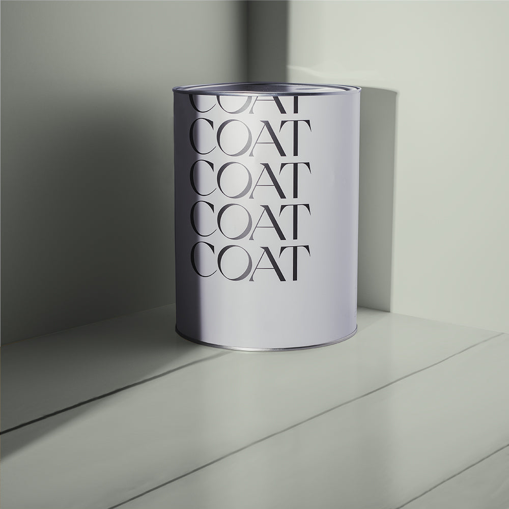 Clean Blue Green paint called Detox by COAT Paints the eco friendly paint company