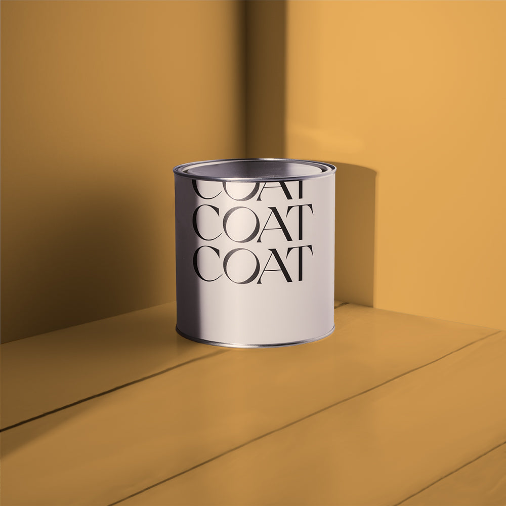Golden Yellow paint called House Points by COAT Paints the eco friendly paint company