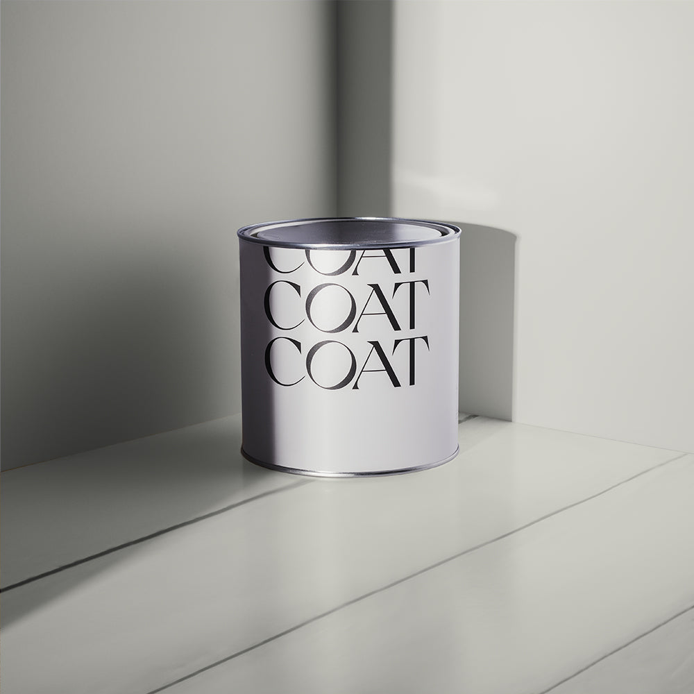 Bright Clay Greige paint called Rathbone Place by COAT Paints the eco friendly paint company