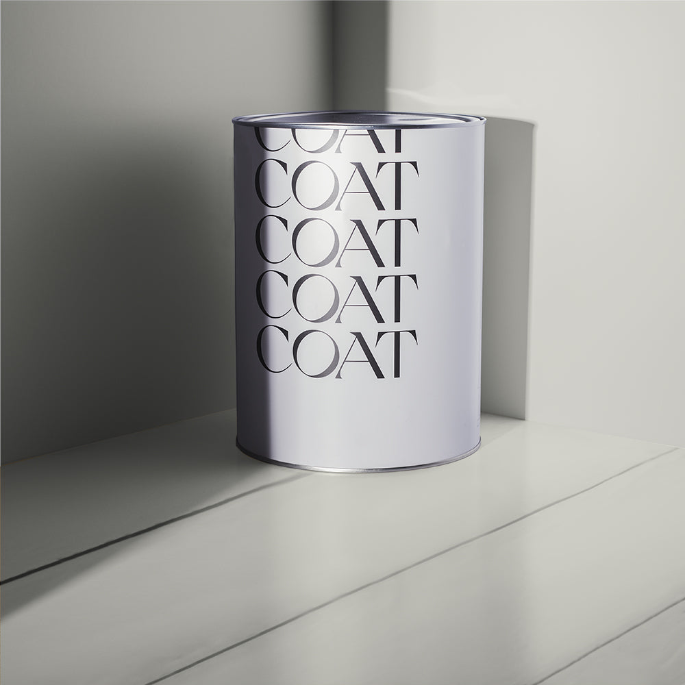 Bright Clay Greige paint called Rathbone Place by COAT Paints the eco friendly paint company