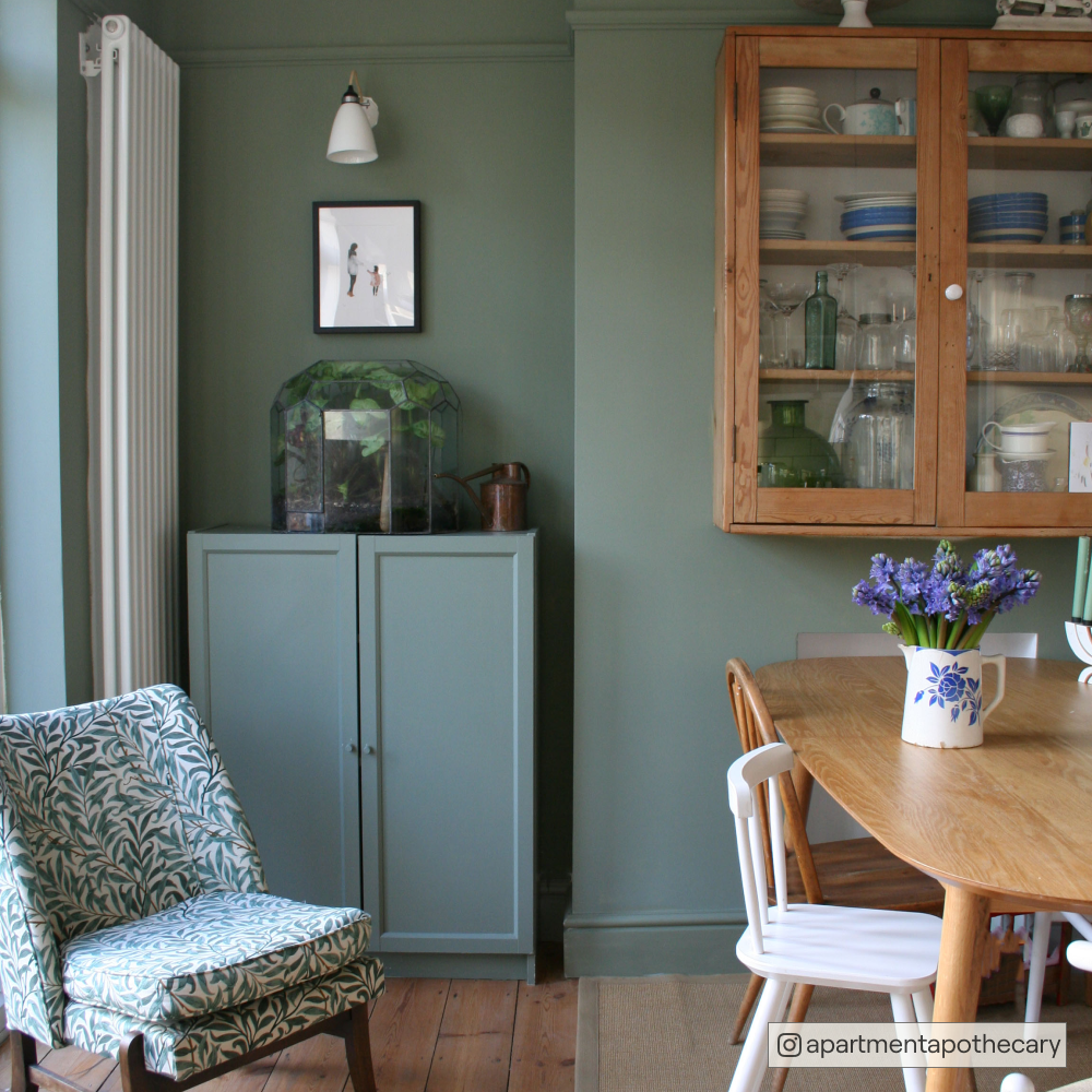 Sage Green paint called Park Life by COAT Paints the eco friendly paint company