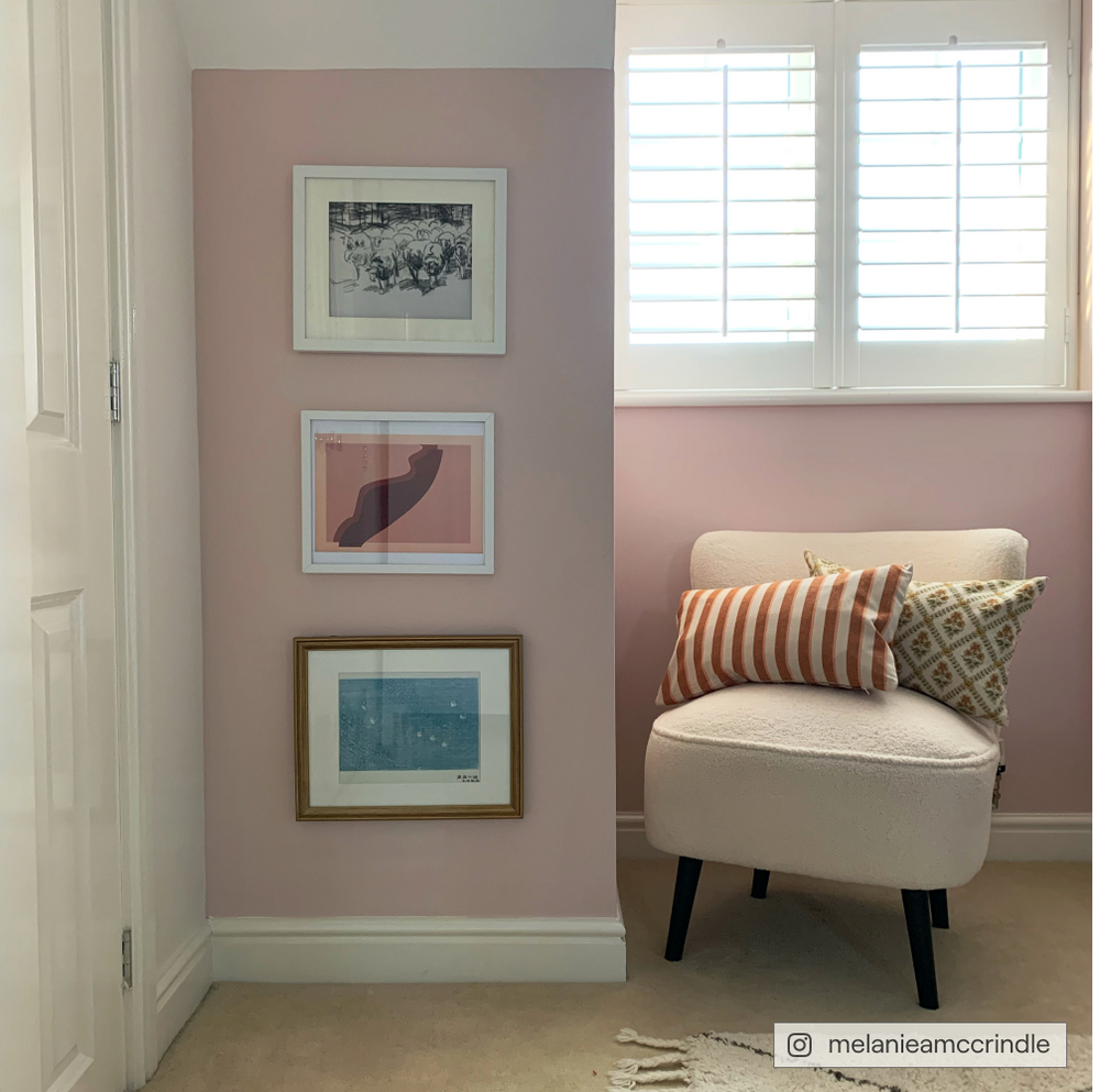 Sugary Pink Sample Sample called Percy Sample by COAT Paints the eco friendly paint company