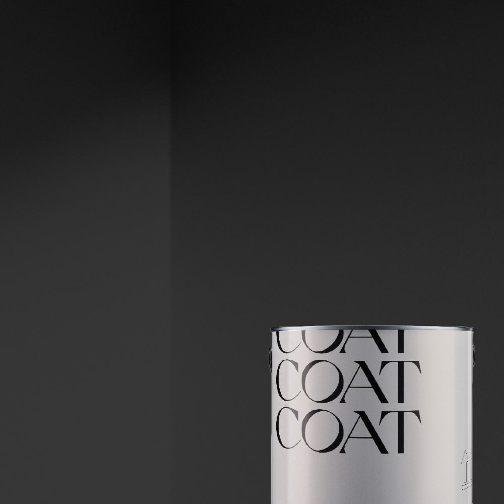 Warm Black Sample Sample called The Record Store Sample by COAT Paints the eco friendly paint company