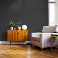 Warm Black Sample Sample called The Record Store Sample by COAT Paints the eco friendly paint company