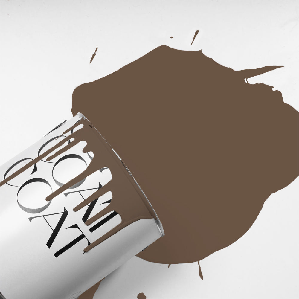 Rich Brown Sample Sample called Sheldon Sample by COAT Paints the eco friendly paint company