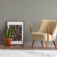 Green Grey paint called The Trail by COAT Paints the eco friendly paint company