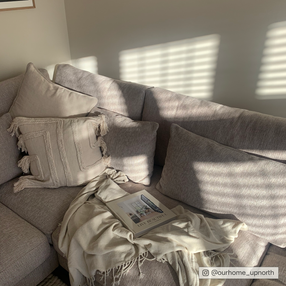 Modern Beige paint called Duvet Day by COAT Paints the eco friendly paint company