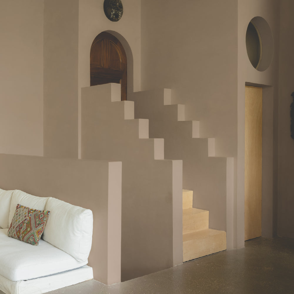 Deep Stony Neutral Sample called Buon Fresco by COAT Paints the eco friendly paint company