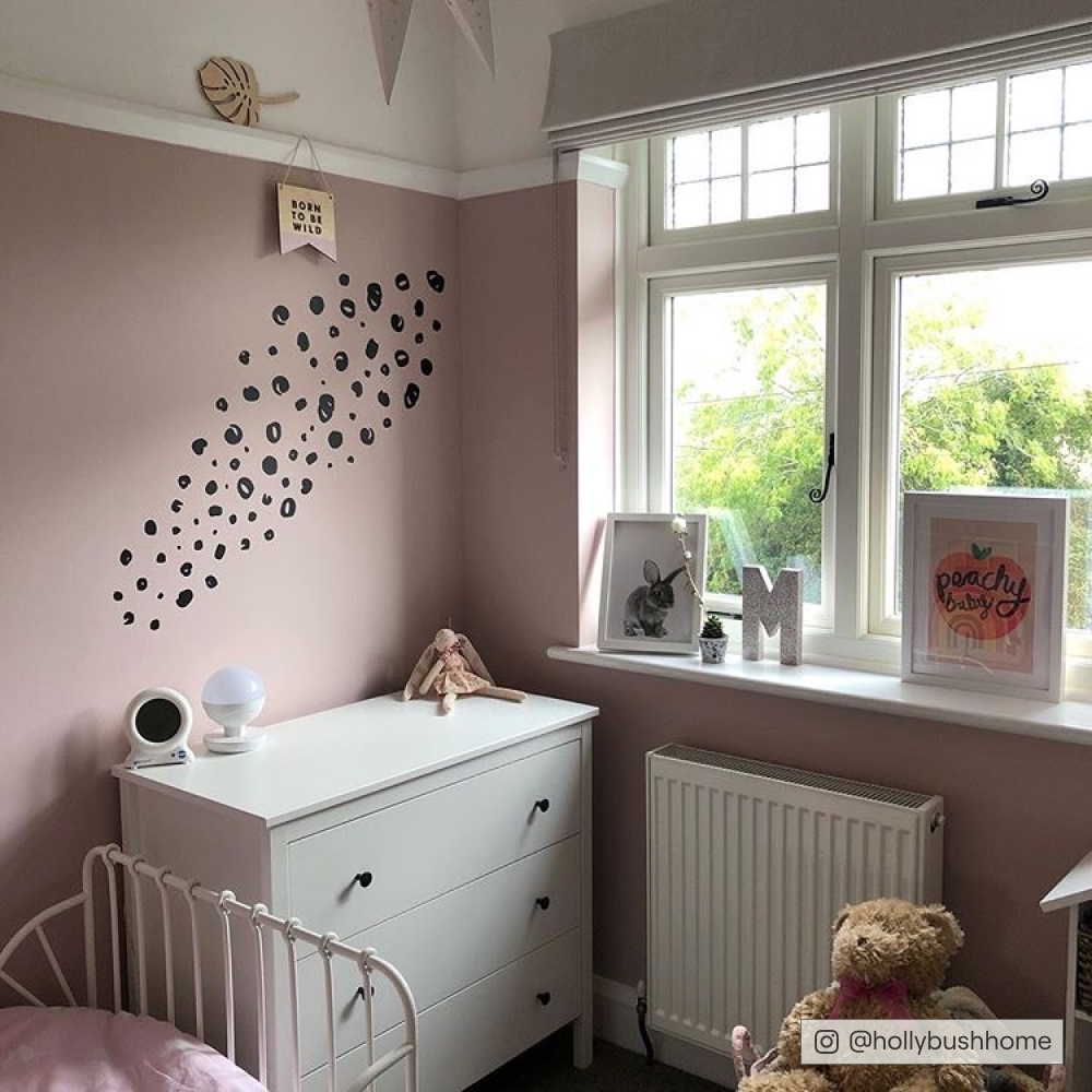 Greyed Pink paint called Ciao, Sofia by COAT Paints the eco friendly paint company