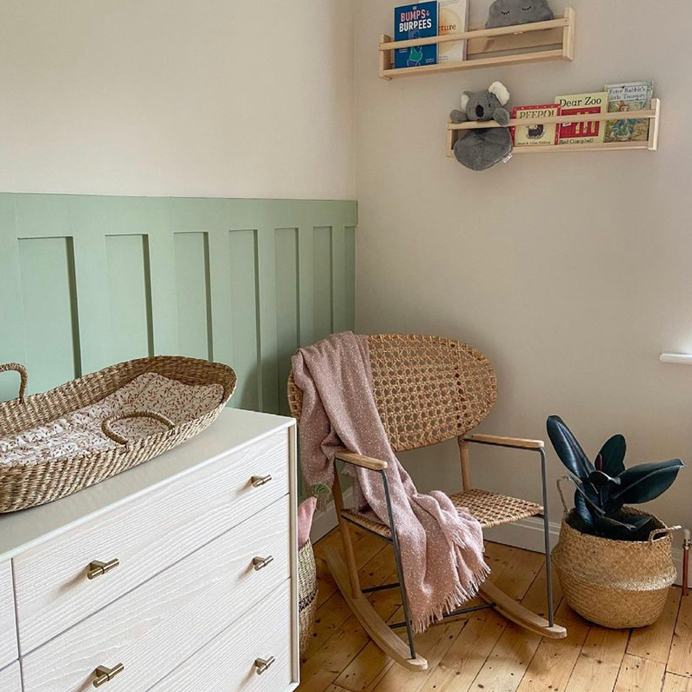 Clean Organic Green paint called Home Grown by COAT Paints the eco friendly paint company