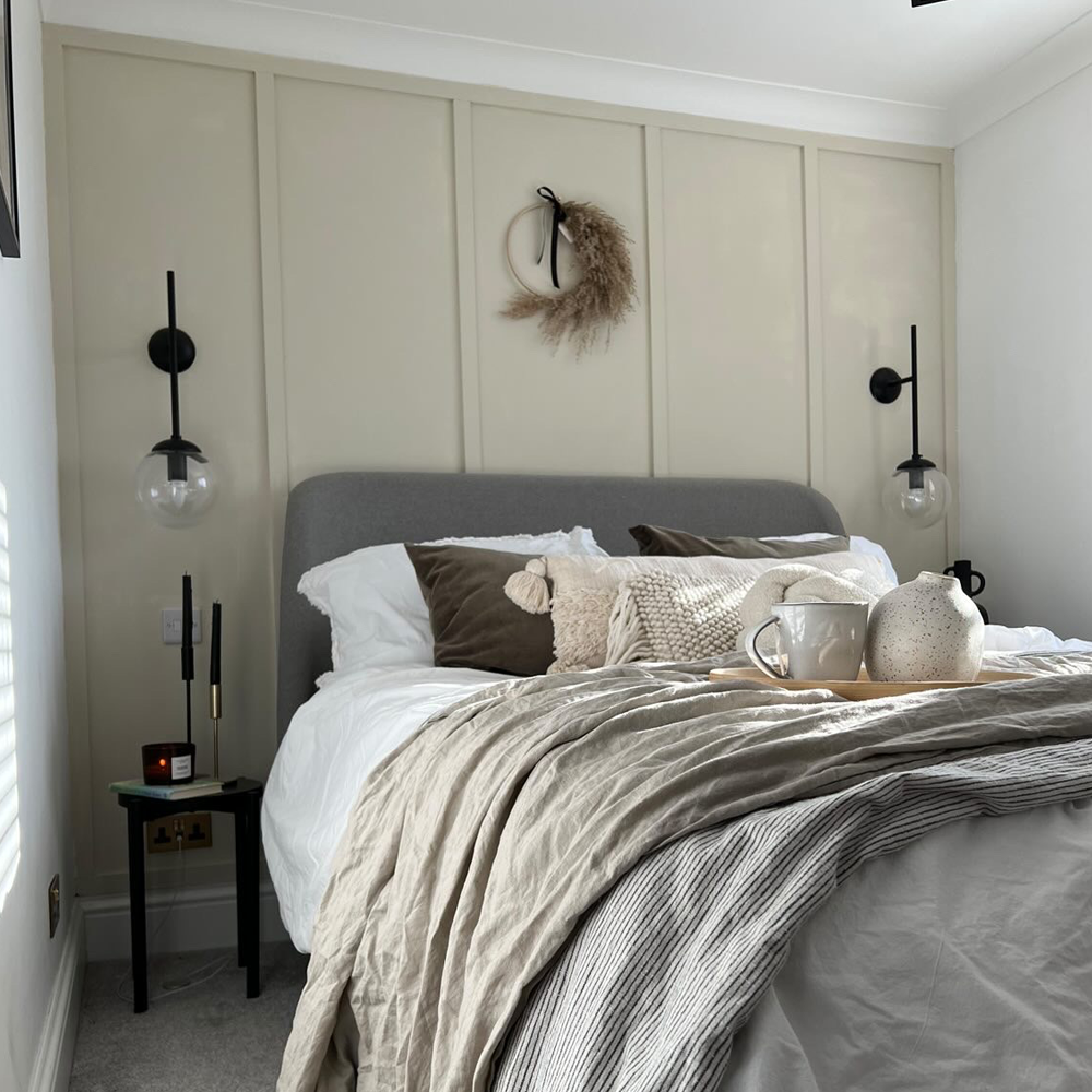 Light Greige paint called Tuesday's Child by COAT Paints the eco friendly paint company