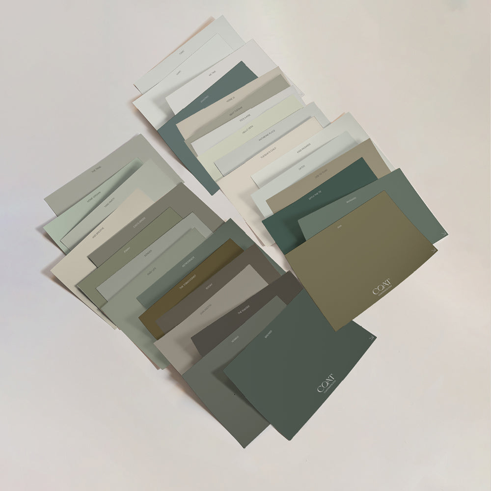 The Ultimate Green Sample Pack | Peel & Stick Samples | COAT Paints