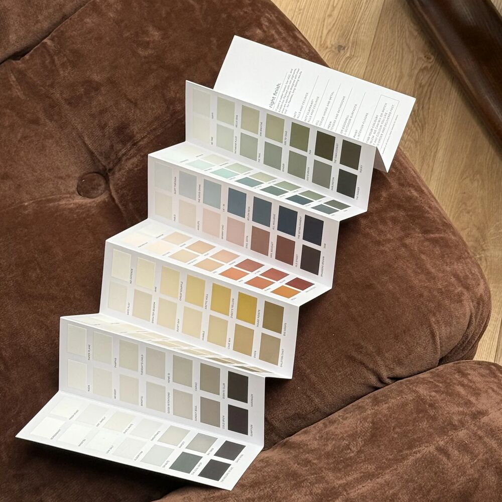 Overcoat Color Chart COAT Colour Chart | Premium Recycled Colour Chart Paints – COAT Paints