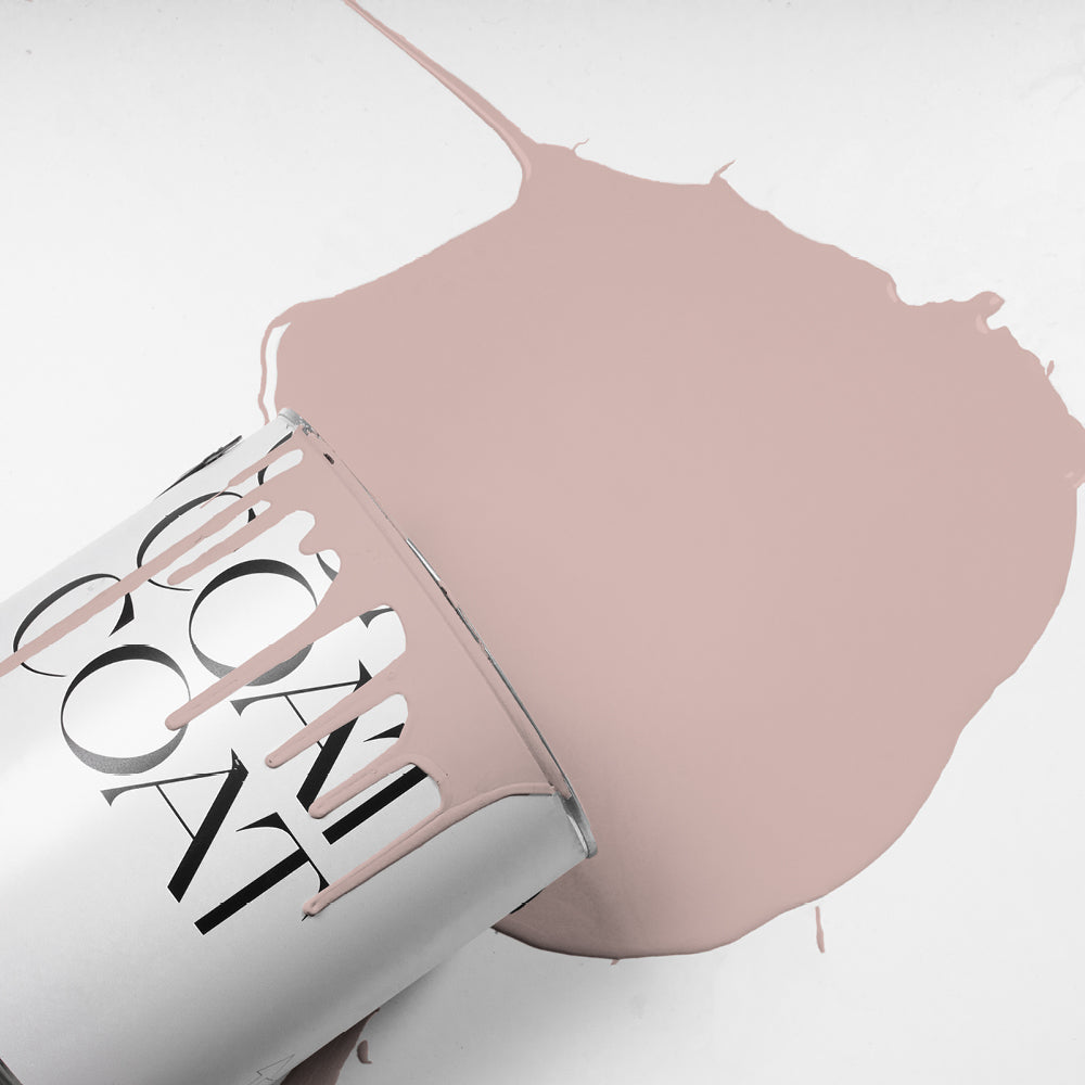 Greyed Pink paint called Ciao, Sofia by COAT Paints the eco friendly paint company