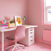 Greyed Pink paint called Ciao, Sofia by COAT Paints the eco friendly paint company