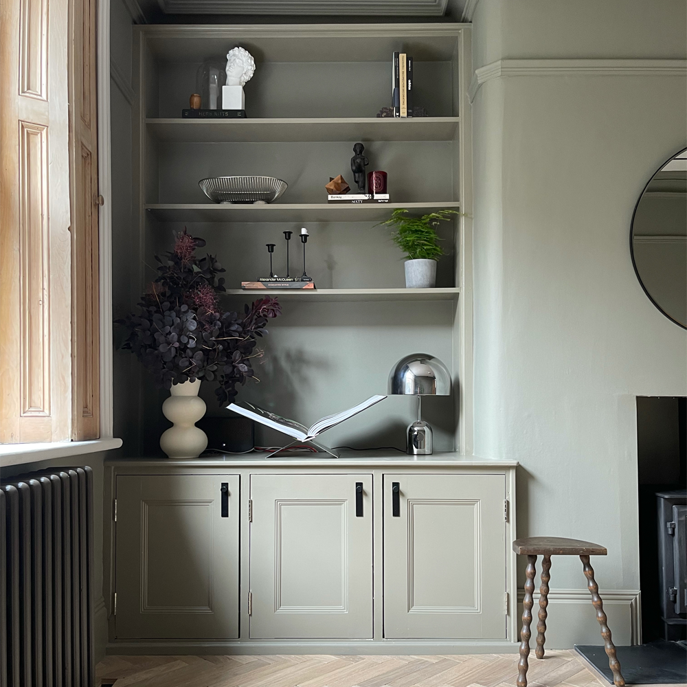 Deep Grey Green paint called Darlington by COAT Paints the eco friendly paint company