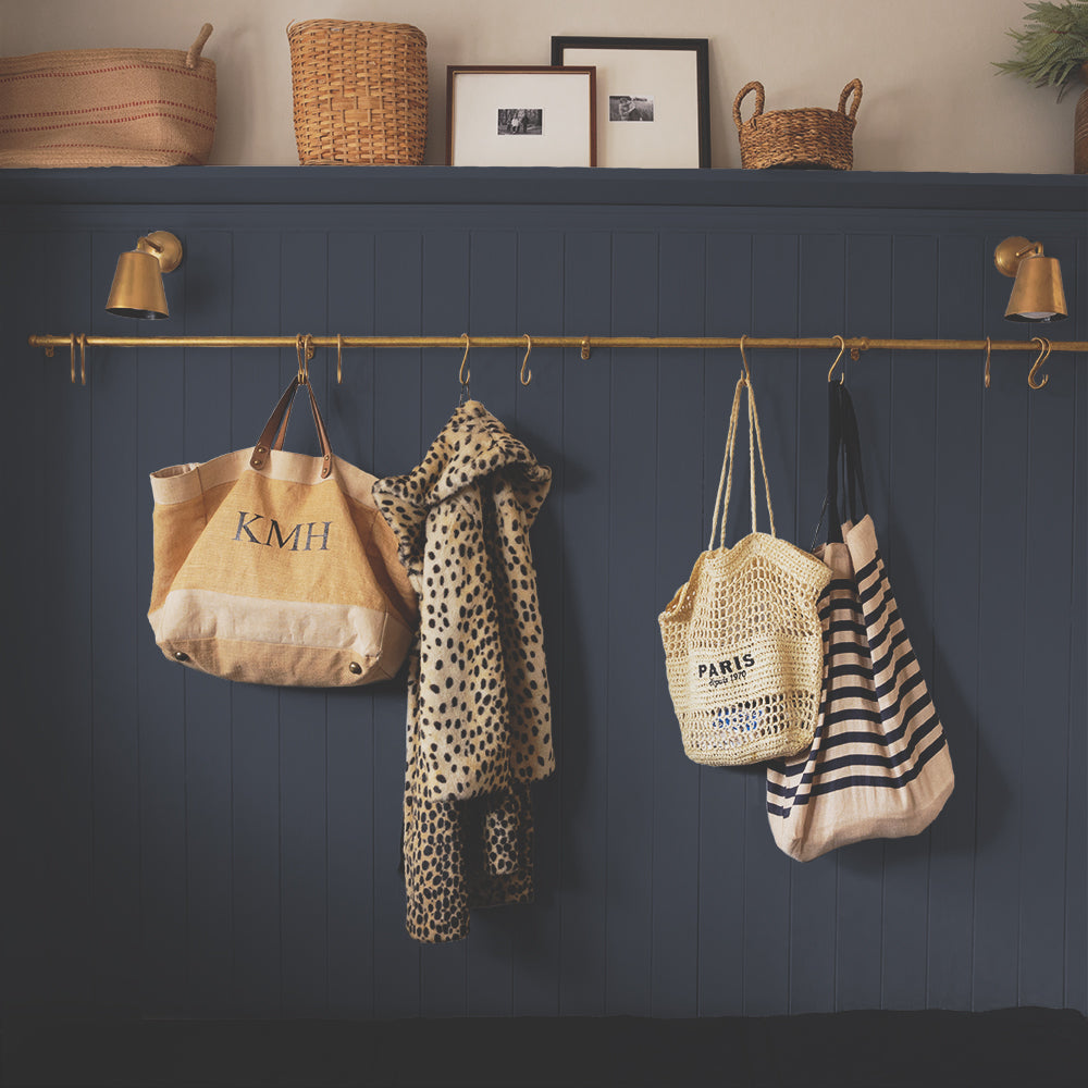 Dark Royal Blue paint called 2AM by COAT Paints the eco friendly paint company