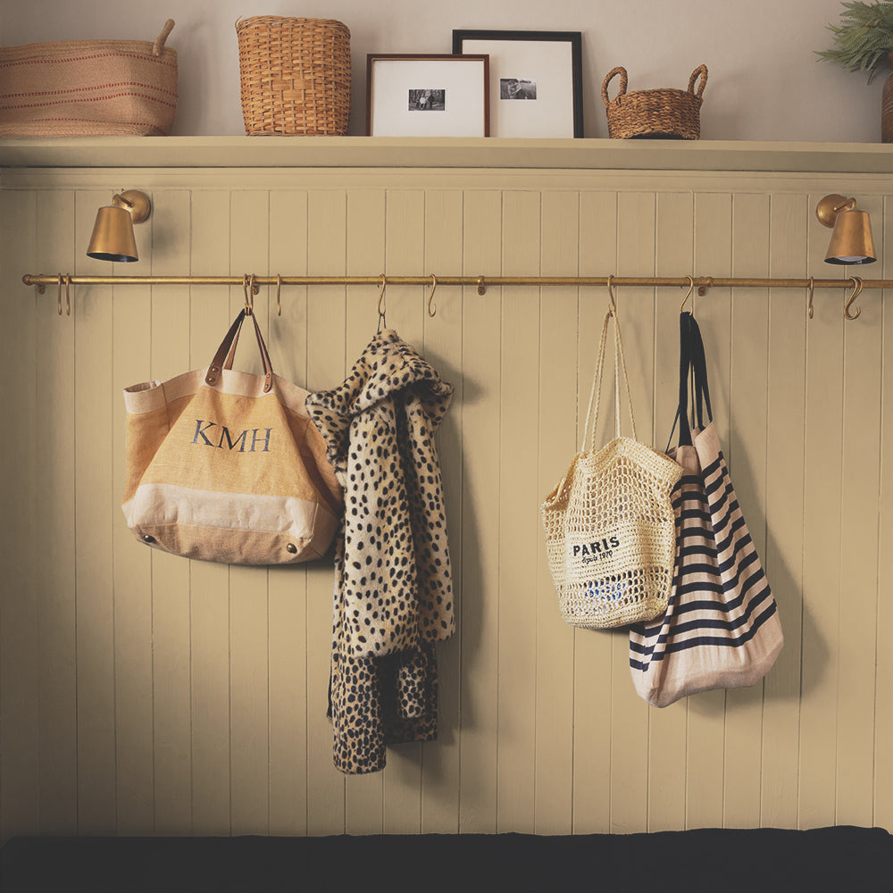 Bright Pale Yellow paint called Arctic Roll by COAT Paints the eco friendly paint company