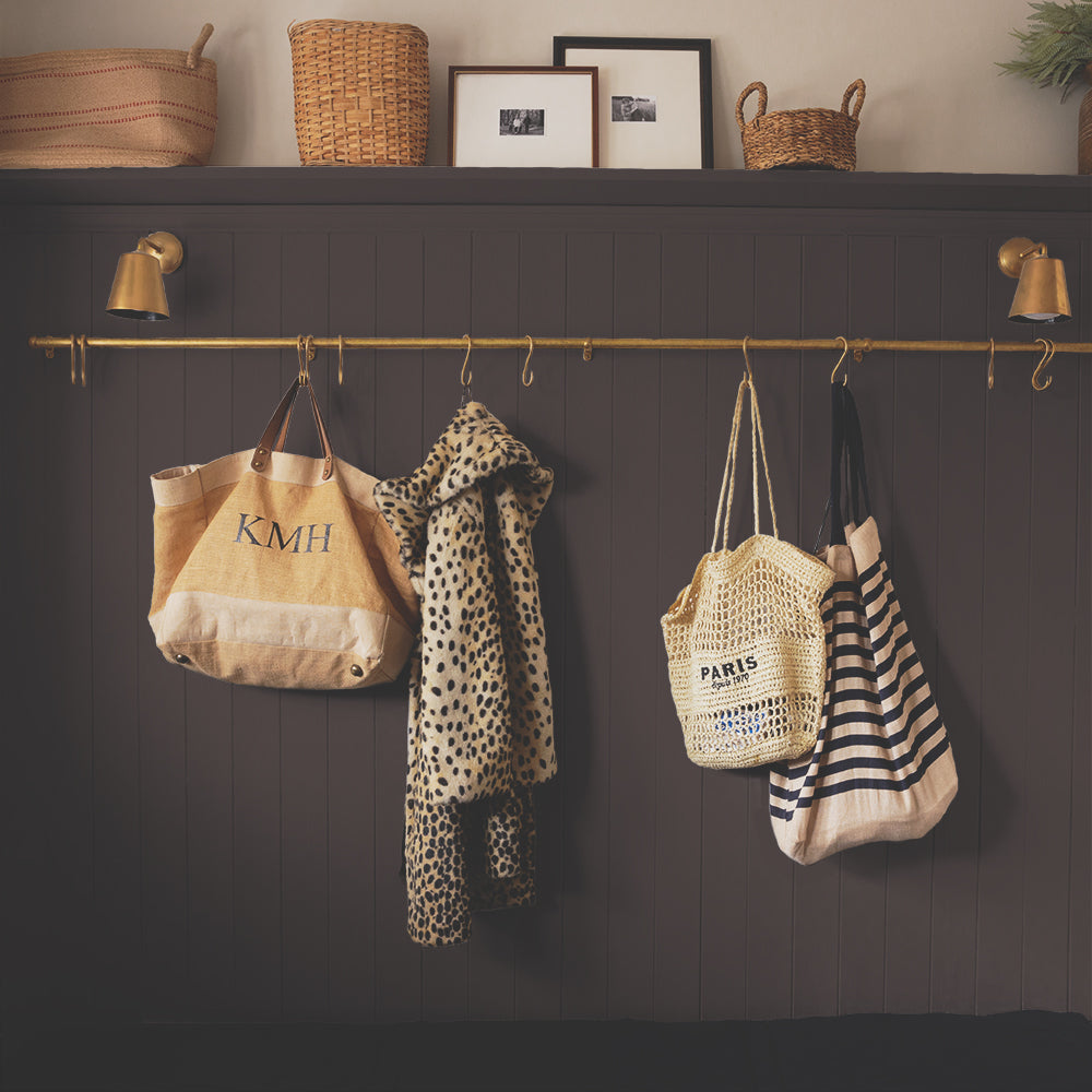 Dark Brown paint called Brasserie Brown by COAT Paints the eco friendly paint company