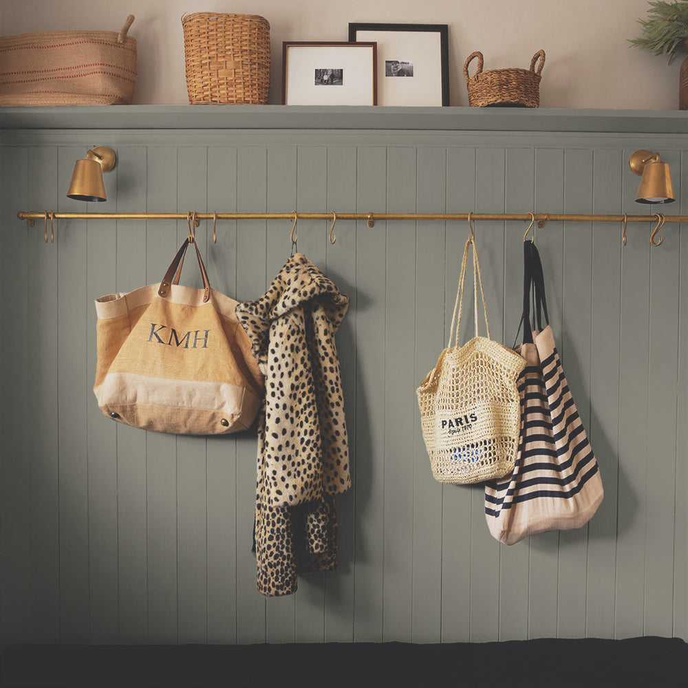 Deep Grey Green paint called Darlington by COAT Paints the eco friendly paint company