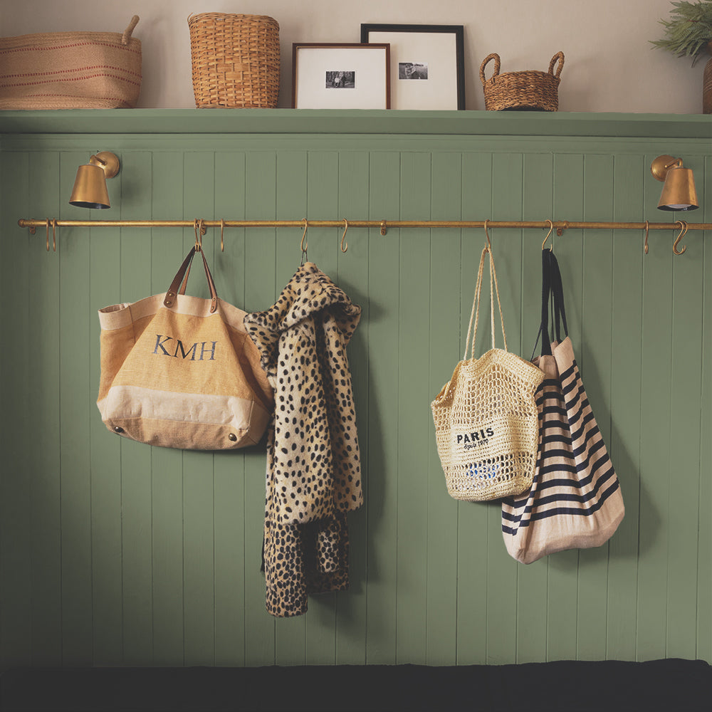 Green paint called East For Trees by COAT Paints the eco friendly paint company