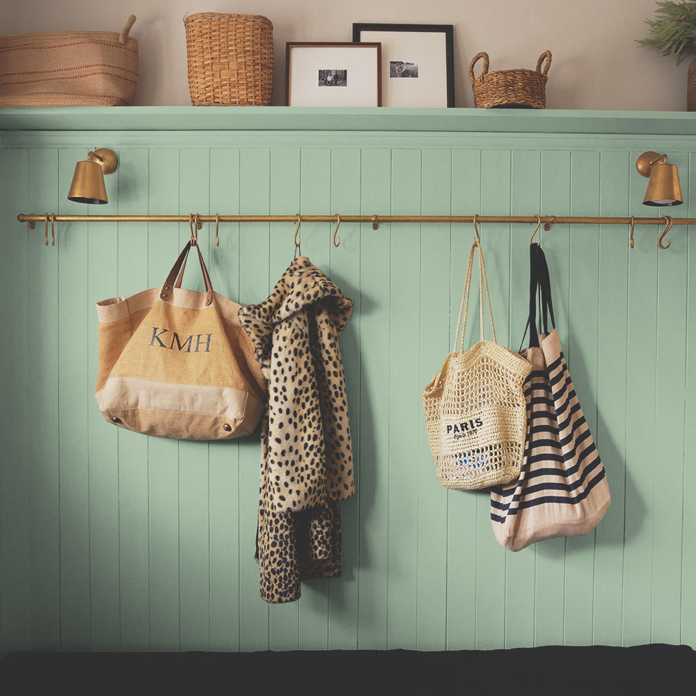 Clean Organic Green paint called Home Grown by COAT Paints the eco friendly paint company