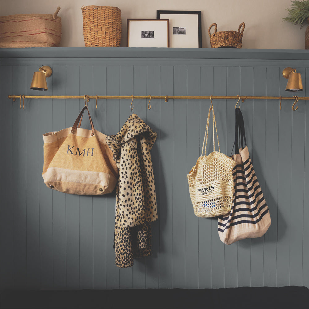 Cool Deep Grey paint called Hooley by COAT Paints the eco friendly paint company